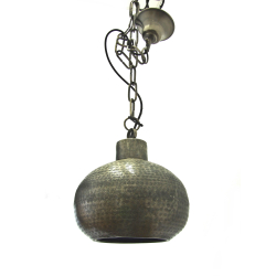 Lampa wisząca metalowa w stylu marokańskim Wzór Kula